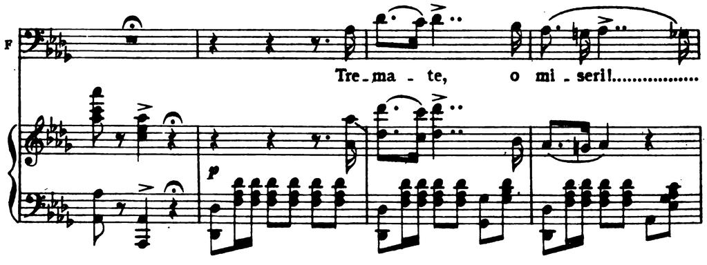 71 Figure 6-4: Exercises for "ciel l'affretterò" in "La sua lampada vitale" from I masnadieri.