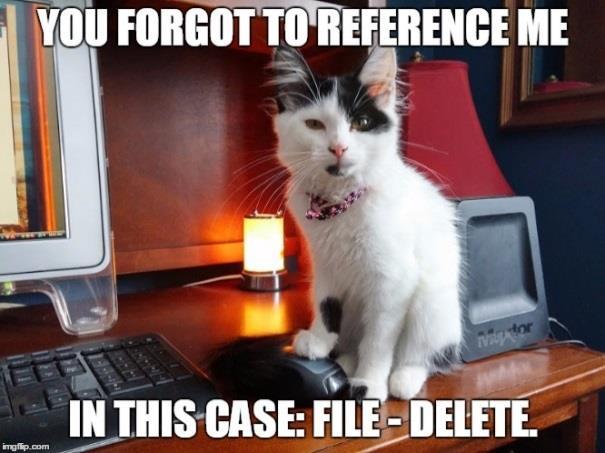 When not to Reference?