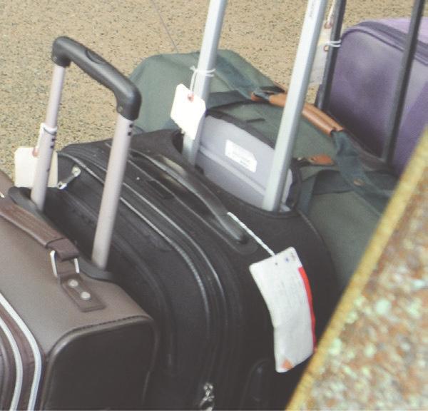 has been used Our missing luggage by the airline company,