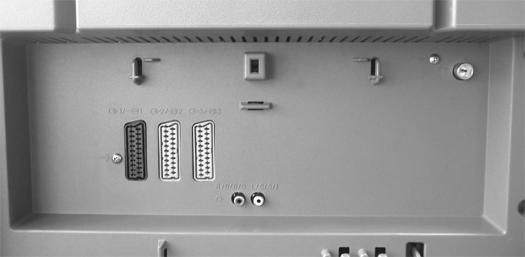 MONO L/G/S/I R/D/D/D 1. Using the illustrations above, connect your equipment to the appropriate TV socket. 2.