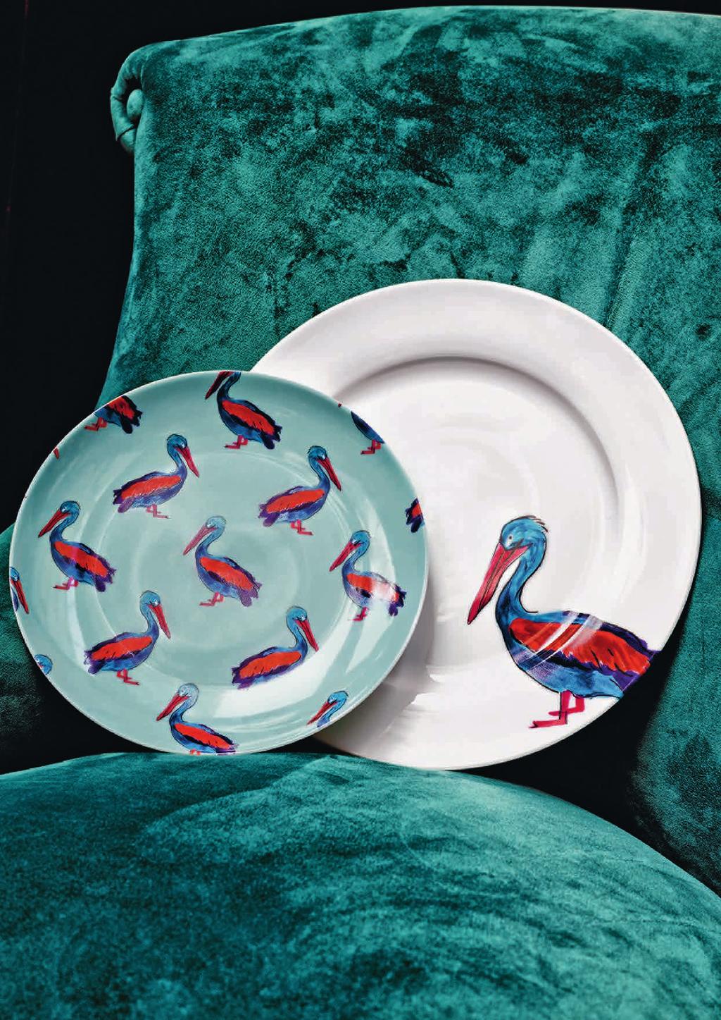 ANIMAUX DE CUISINE The Animaux de Cuisine collection, designed by Fabienne Chapot, comes from a world where the colours are deeper and richer, where the prints are intricate and almost alive Bit by