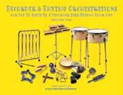 volume RECORDER & RHYTHM ORCHESTRATIONS Volume One & Two (Baroque) (German - Volume One only) Imaginative percussion instrument accompaniments for the songs in the Be A Recorder Star Method Book