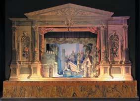 Inside his salon, Musil has created a working design studio, a museum for his collection of miniature theatre models, and an intimate Vaudeville stage.