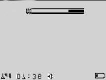 Image of volume adjustment To adjust the brightness of screen freely by the up/down key on the menu while it s working!