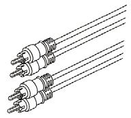 BA-019 41-3704 C 6 RCA plug to RCA plug 5 BA-021 41-3708 C 6 2 RCA