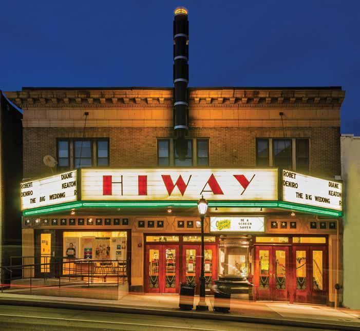 As a member of the Hiway Theater.