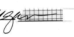 2, laid over the n on Source No. 1 and tilted slightly downward, the combination is identical with the questioned signature.
