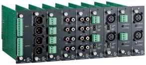 matter to create a configuration that meets specific user requirements. 24-bus matrix Totally flexible input-to-output signal routing for zoning or roomcombining as needed.