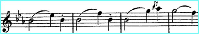 1) and subject 2 (fig.2) in the first movement Figure 1: b1 Vln 1 We are going to focus on the exposition in the first movement of Mozart s Piano Concerto No. 9.
