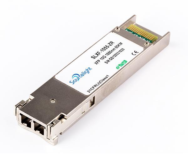 XFP 10G 850nm 300M SR SLXF-1085-SR Overview Sourcelight SLXF-1085-SR is compliant with the 10G Small Form-Factor Pluggable (XFP) Multi-Source Agreement (MSA), supporting data-rate of 10.