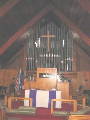 Our second organ was Hook & Hastings Opus #1502 (1891) at All Saints (Sharon Chapel) Episcopal Church in Alexandria.
