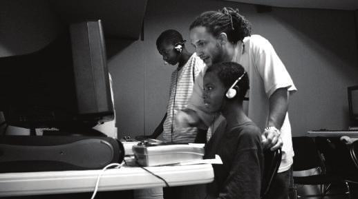 The Music Studio Recording program was led by professional recording artists Daniel Faraldo (aka Dan-E-O), Jamie Todd, Mathew Poularkis and Phil Ogison.