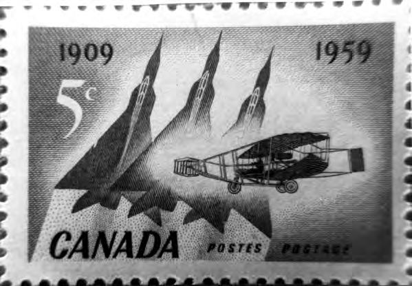 The Arrow that never came down Dale Speirs Th e connection between the delta-wing fighter on the stamp (Figure 1) and the avro Arrow was so obvious that few believed government denials that they were