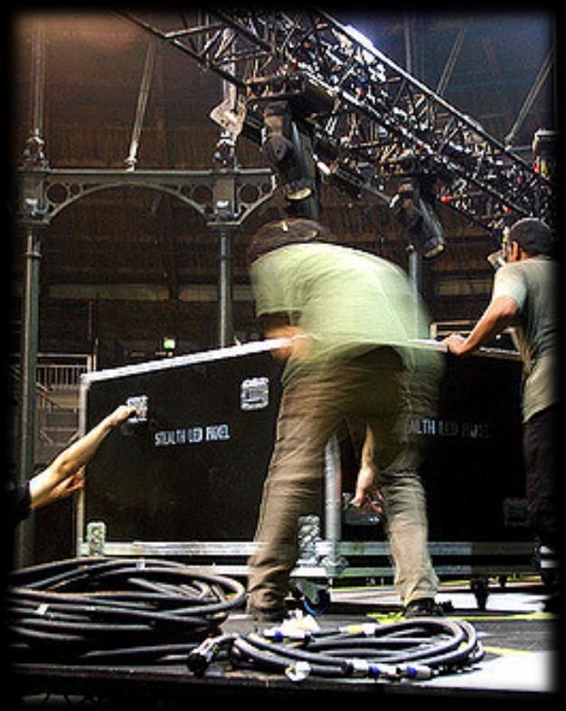How do Live Sound Technicians relate to other job roles?