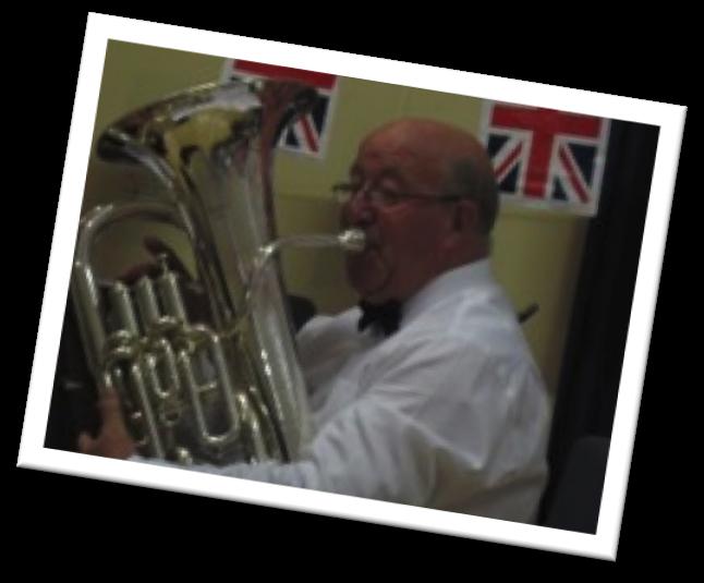 This is a great tune, for solo euphonium, and soloist Dennis Muggridge took to the front of the stage to showcase his immense talent.