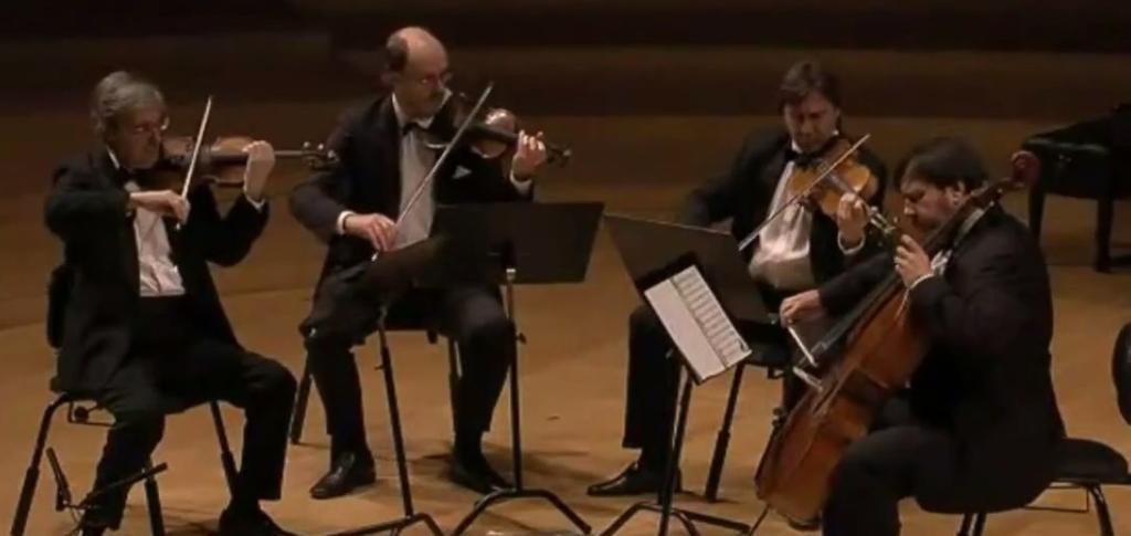 Myaskovsky - String Quartet 13 "From the opening bars of the quartet and over the pulsing 8th notes in the viola and second violin, the cello brings forth a rising melody--it is like a