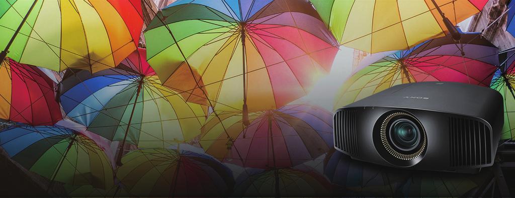 TRILUMINOS TM Display Discover true-to life colours and tones. The projector s incorporates TRILUMINOS colour, reproducing more tones and textures than a standard projector system.