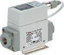 Flow Switch Flow Rate Variations PF2A Series Availability of the digital flow