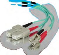 PVC Fiber Optic Cable - Aqua 0.
