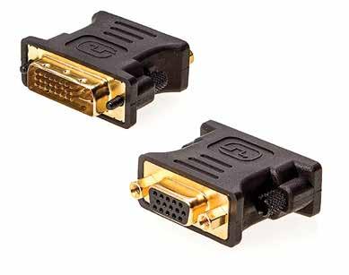 ADAPTERS DVI-I Dual Link Male to VGA