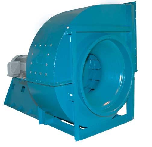 OptionalConstruction Fan with Split Housing Split Housing A flanged horizontal split housing is available on the fan s centerline.