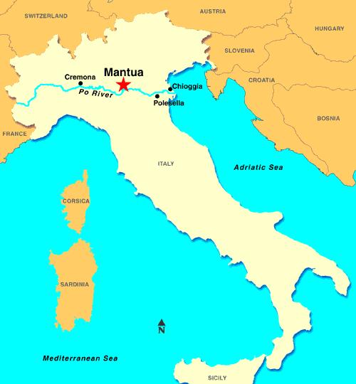 Mantua Verona Setting Italy Verona
