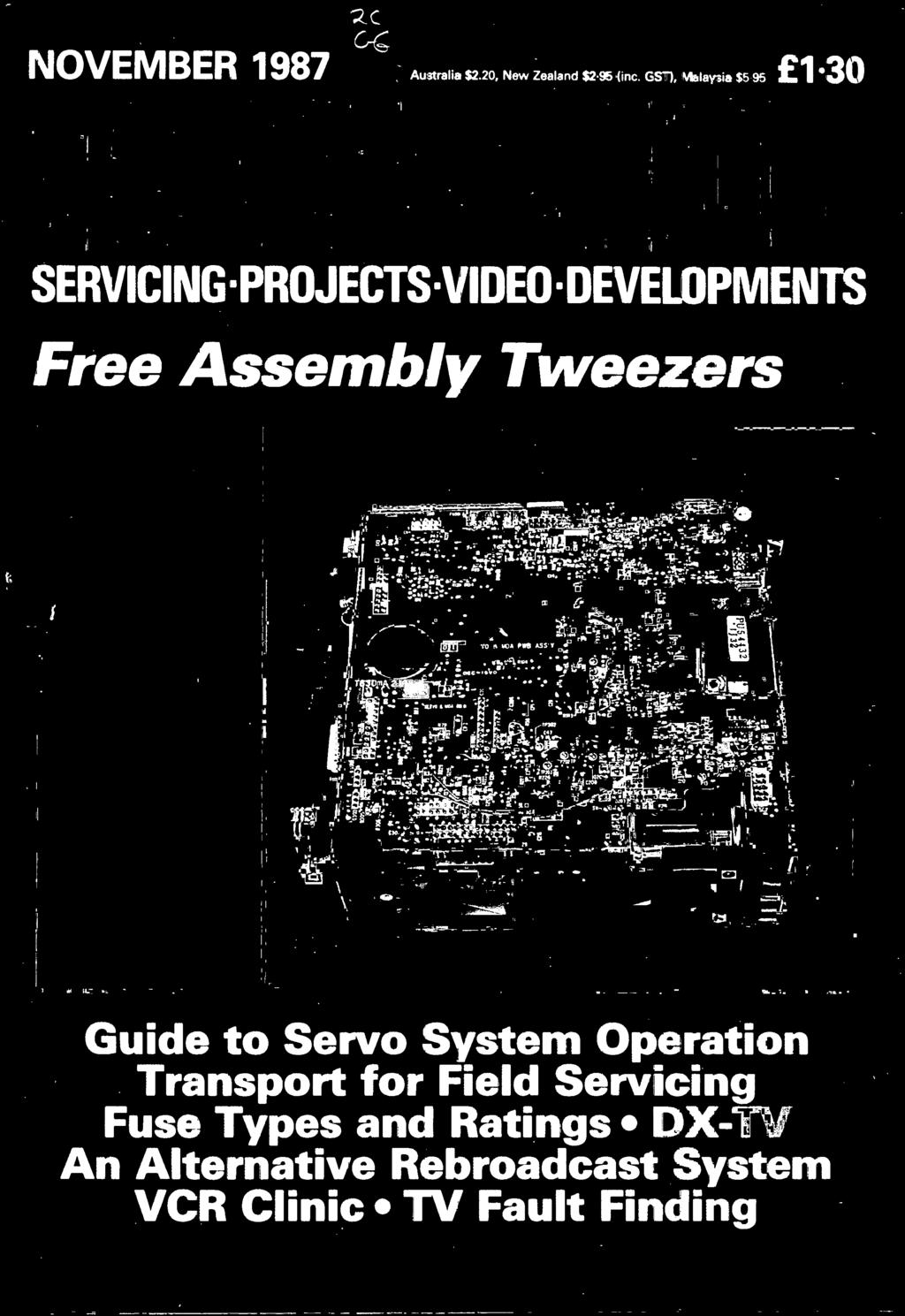 Tweezers Guide to Servo System Operation