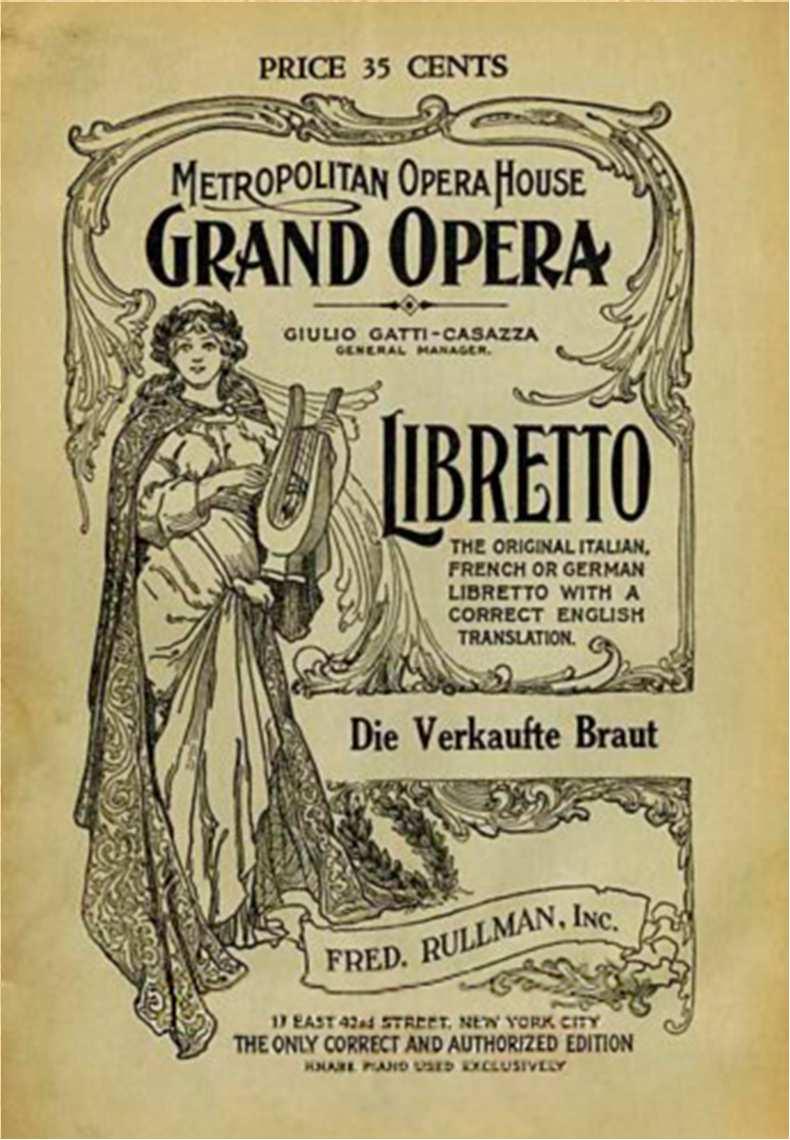 Libretto Means Little book or