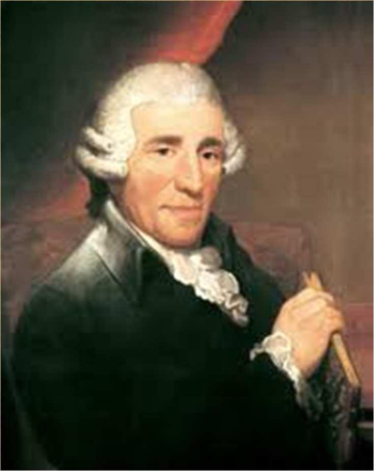 Franz Joseph Haydn Lived: March 31, 1732- May 31, 1809 Born in Austria Friend of Mozart, teacher