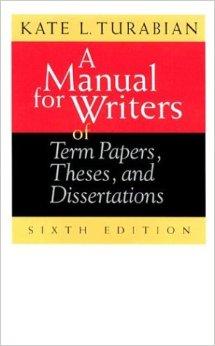 A Manual For Writers Of Term