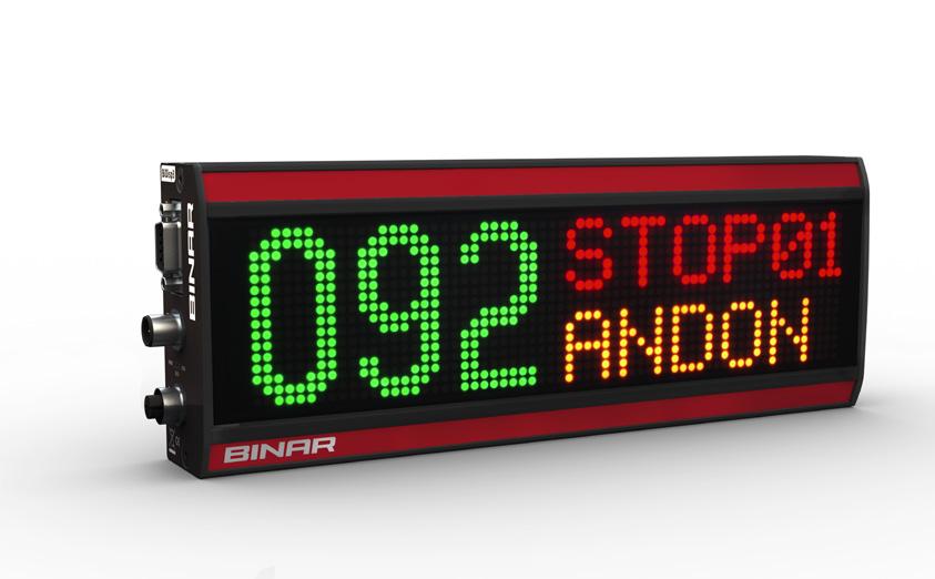BiDisp BiDisp by Binar is a new display for industrial use; it handles tougher requirements than other displays.