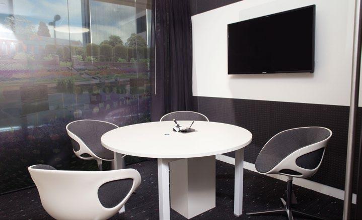 Two smaller meeting rooms are available, and are perfect for grabbing a quick catch up.