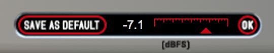 DW Drum Enhancer Preset management Presets can be loaded and saved in the right display.