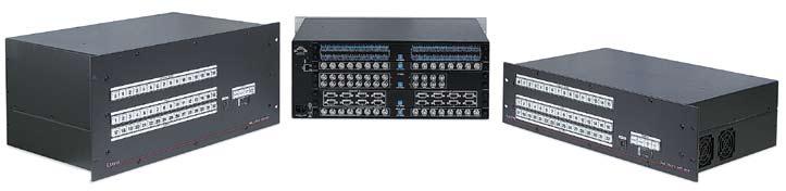 SMX System MultiMatrix Modular Multi-Plane Matrix Switcher Features Combines multiple, independent analog and digital matrix switchers in a truly modular, field-configurable frame Choice of 3U, 4U,