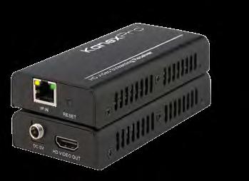 EXT-IPSTREAMRC1 Extend HDMI/ DVI signals over single CAT5e/6 cable up to 330 Powered over Ethernet (PoE) HDMI / DVI over IP - Receiver Only HDMI