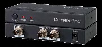 Built-in equalizer for I/O drive at long distances up to 300 meters Supports embedded audio Supports multiple video resolutions: SDI 525i, 625i HD: 720p