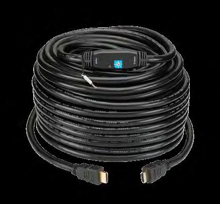 update via USB High Speed HDMI cables with Ethernet CL3 Rated