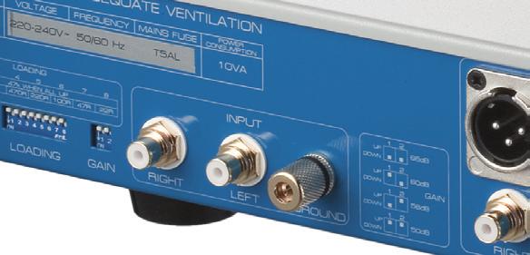 Installation & Operation WARNING: RISK OF ELECTRIC SHOCK. TERMINALS MARKED WITH SHOULD BE CONSIDERED HAZARDOUS LIVE AT ALL TIMES. This preamplifier operates at hazardous voltage levels.