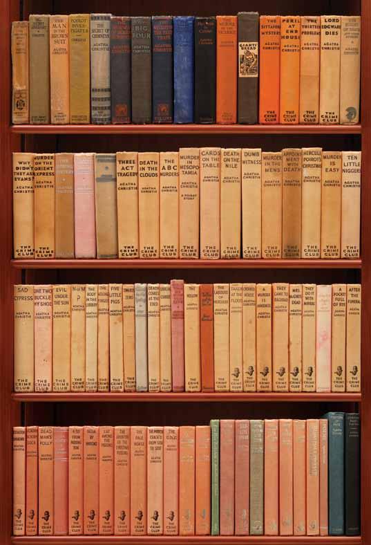 AGATHA CHRISTIE Inscribed books from the library of Charlotte ( Carlo )