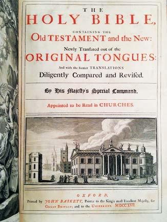 THE Holy Bible Containing the Old Testament and the New: Newly Translated out of the Original Tongues: And with the former Translations Diligently Compared and Revised.