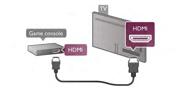 In Help, press * List and look up EasyLink HDMI CEC for more information. DVD Player Use an HDMI cable to connect the DVD player to the TV.
