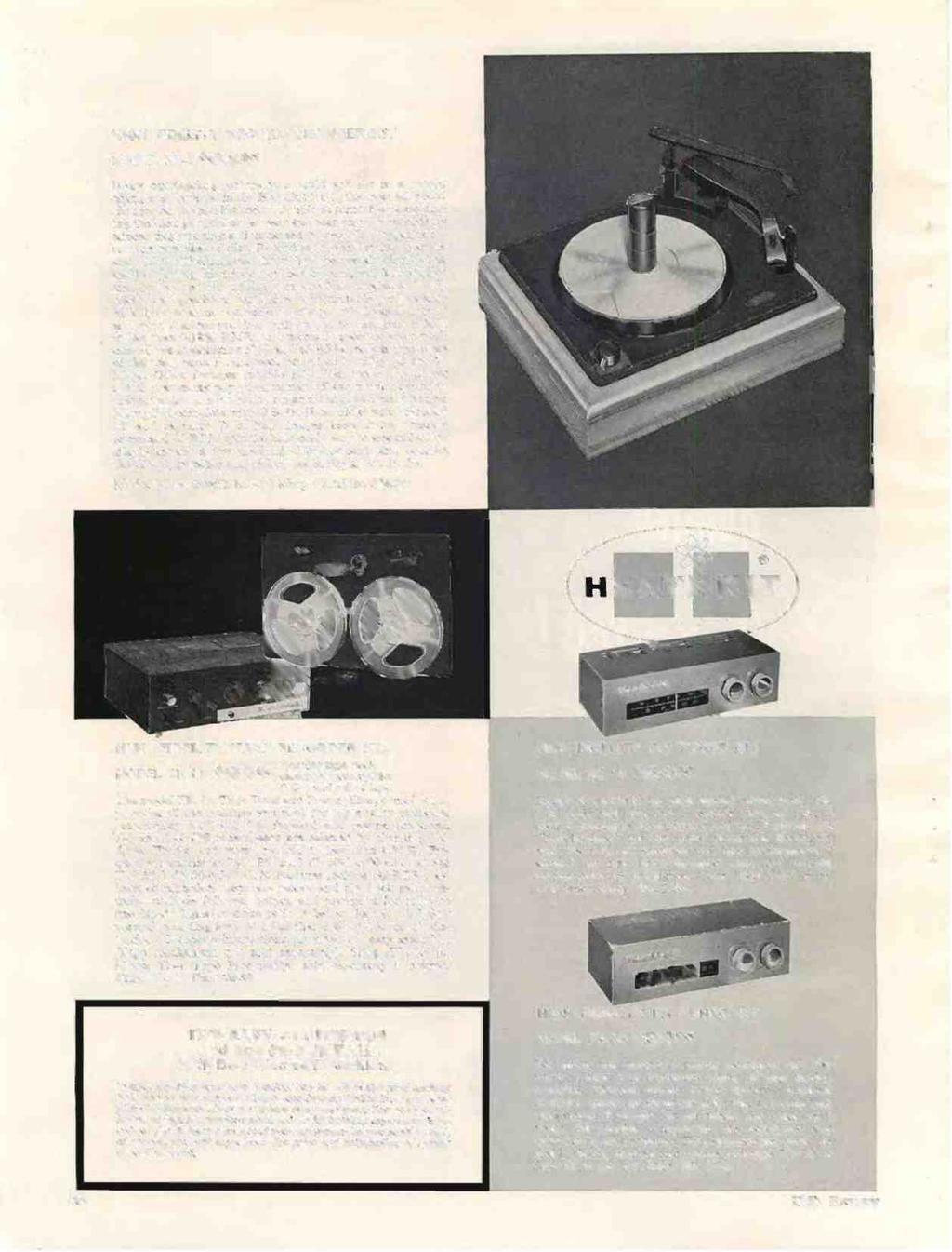 HIGH FIDELITY RECORD CHANGER KIT MODEL RP -3 $6495 Every outstanding feature you could ask for in a record changer is provided in the Hcathkit RP -3. the most advanced changer on the market today.