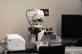 CONFOCAL MICROSCOPE Instrument Details: Make: Zeiss Modal: LSM 700 Specifications: Microscopes Stands: Upright: Axio Imager.Z1m, M1m and Axio Scope mot for LSM Inverted: Axio Observer.