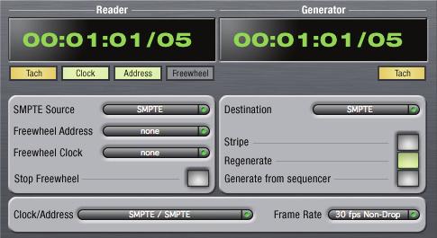 CHAPTER 10 MOTU SMPTE Setup OVERVIEW The 896mk3 can resolve directly to SMPTE time code via any analog input, without a separate synchronizer.