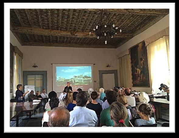The lectures were about the Barbarigo origins of the Barbarigo Seminary Library, its condition before conservation project, and history of Aldus Manutitus and its connection to Marc Antonio Barbarigo.