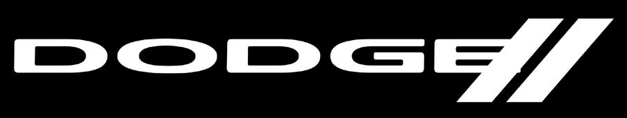 The brand mark must be used correctly, in its original form, and only authorized, digital artwork may be used for reproduction. The Dodge brand mark consists of the Dodge logotype and the stripes.
