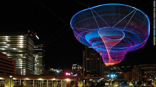 Examples Visual Arts Ted Talk- Janet Echelman Taking imagination seriously installation art that captures the impact of imagination and its realistic implementation transition from focusing on