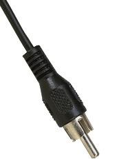 Dual RCA Plugs to Dual RCA Plugs- Audio/Video Triple RCA Plugs RWY to Triple RCA Plugs RWY Interconnect-Gold Audio/Video Rt.