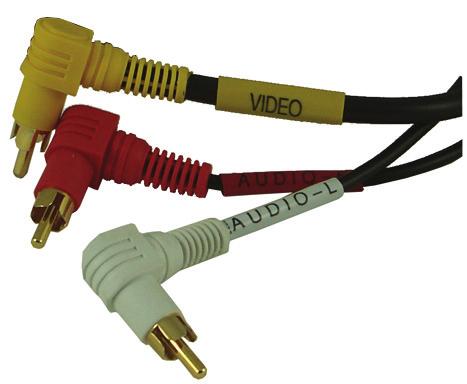 Channel Audio Cable, Fully Shielded - xrca to xrca RCA. Channel Audio Cable - 8xRCA to 8xRCA RCA.