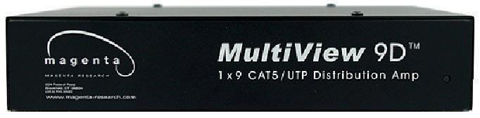 MultiView 9D Cat5 Distribution Amplifier Quick